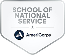 AmeriCorps School of National Service Badge