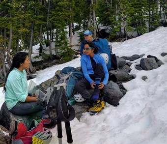 Mt. Baker Women's Climb, Guide Talk