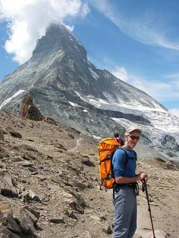 On the approach to the Matterhorn. John Elley