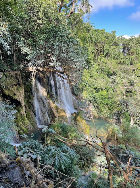 Beautiful Waterfall Laos