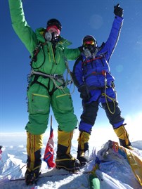 Rob Smith Everest 2019 Summit - Partial Face