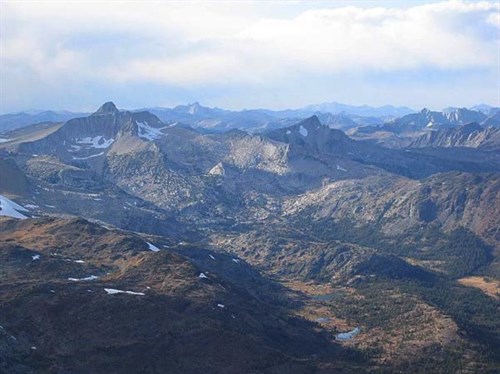 Mt Conness and North Peak View