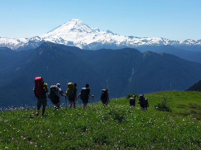Backpacking wilderness clearance