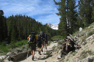 Backpacking in the High Sierra