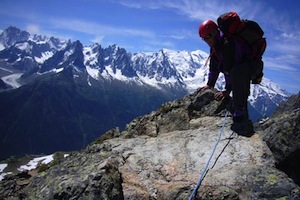 Mt. Blanc, the Matterhorn, and the Eiger