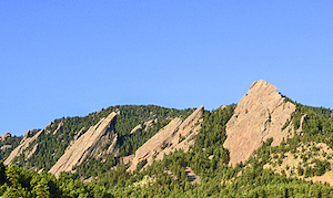 Boulder Colorado Flatirons