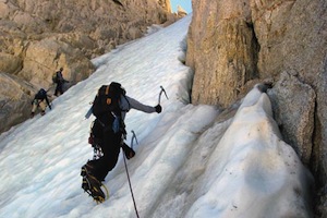 Sierra Alpine Ice Climbing