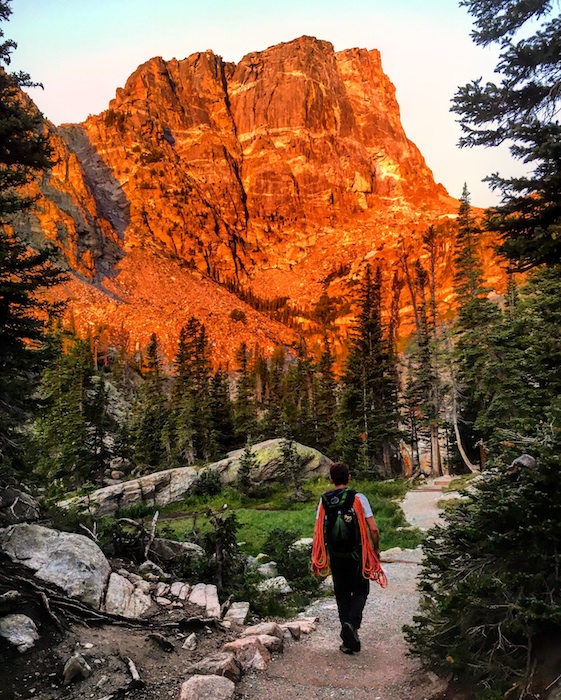 Hallet Peak - Alpenglow