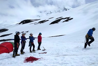 Mt. Baker Women's Climb, Skills TRN