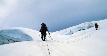 The Kautz Glacier, Mt. Rainier.