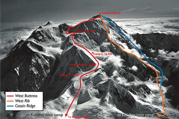 ▻ Expédition au mont Denali (ex Mac Kinley) à 6 190 m en Alaska