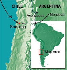 Aconcagua - Map