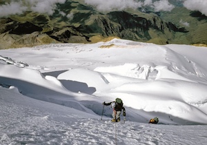 Ecuador, Cotopaxi - High on Cayambe.