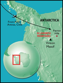 Vinson - Map