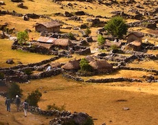 The Takesi trek takes us through traditional Aymara Villages.