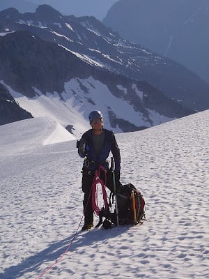 AAI climbers complete Mt. Challenger ascent with guide Dawn Glanc 5 026 Dawn on Challenge001D