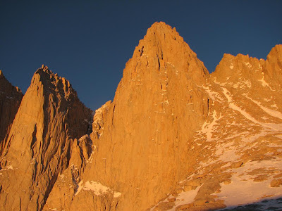 Mt. Whitney's East Face: wilderness on a popular mountain 1 05