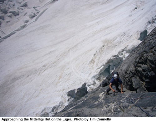 Father and Son in the Alps: Climbing the Alps Trilogy 13 10metteligi hut