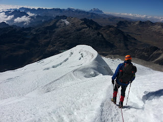 2017 Bolivia Expedition - Part 2 Skills Expedition: Day 17 - Huayna Potosi Summit Day 1 20170828 090433