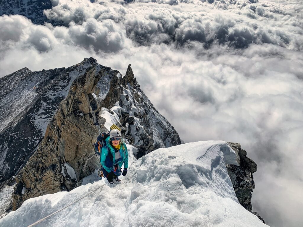 Snow Climbing on Ama Dablam