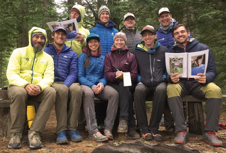 American Alpine Institute Leave No Trace Level 2 Instructors