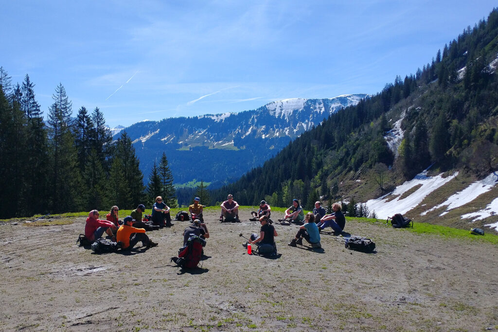 Leave No Trace Outdoor Classroom Alps