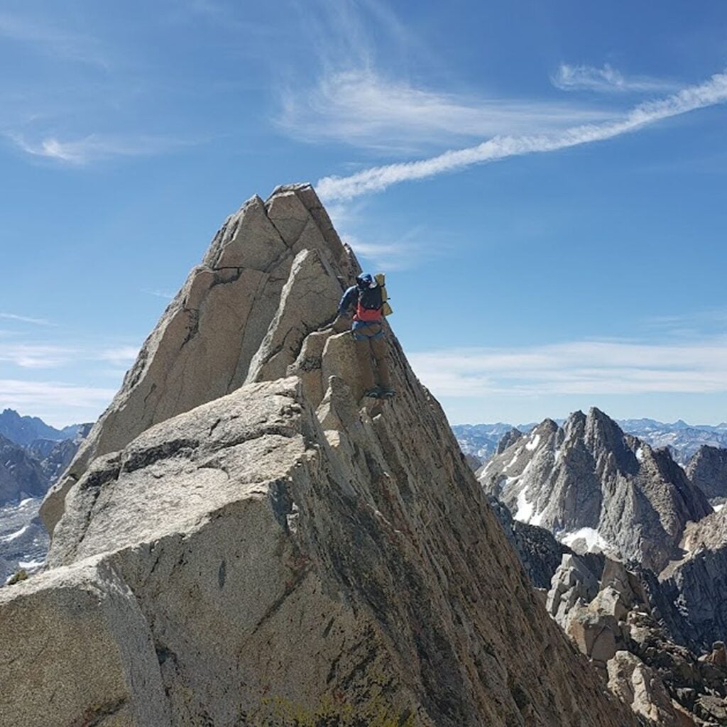The Sierra provides numerous ridgeline routes