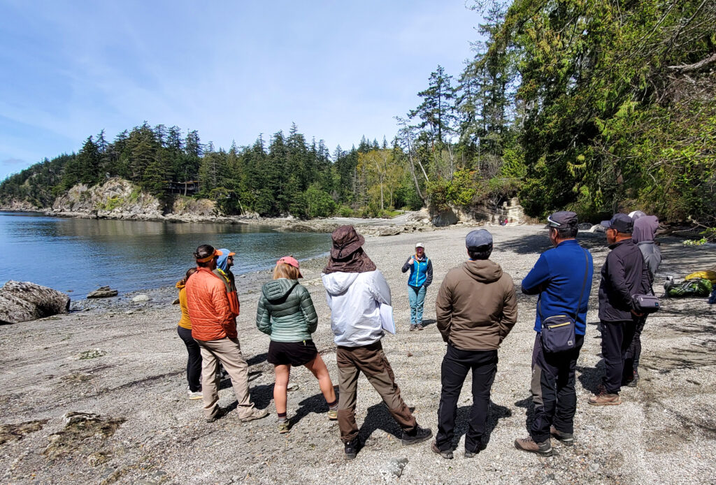 Leave No Trace Outdoor Classroom Beach