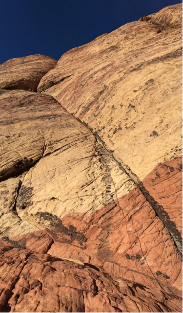 Going for the Long Burn in Red Rock - 93,000,000 Miles (IV, 5,7, 2,600') 5 5