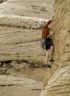 Get to Know Your Guide: An interview with Andy Bourne 3 Andy in Red rock2