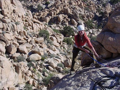 Bekah Belaying 2