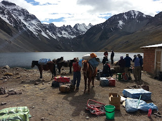 Bolivia Part 1 Packing am Cerros Wawanaki 26 Janchallani above Lago SistanCC83a