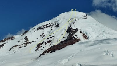 Route Profile: Mt. Baker - Coleman Headwall 1 Coleman 1 w3Alines