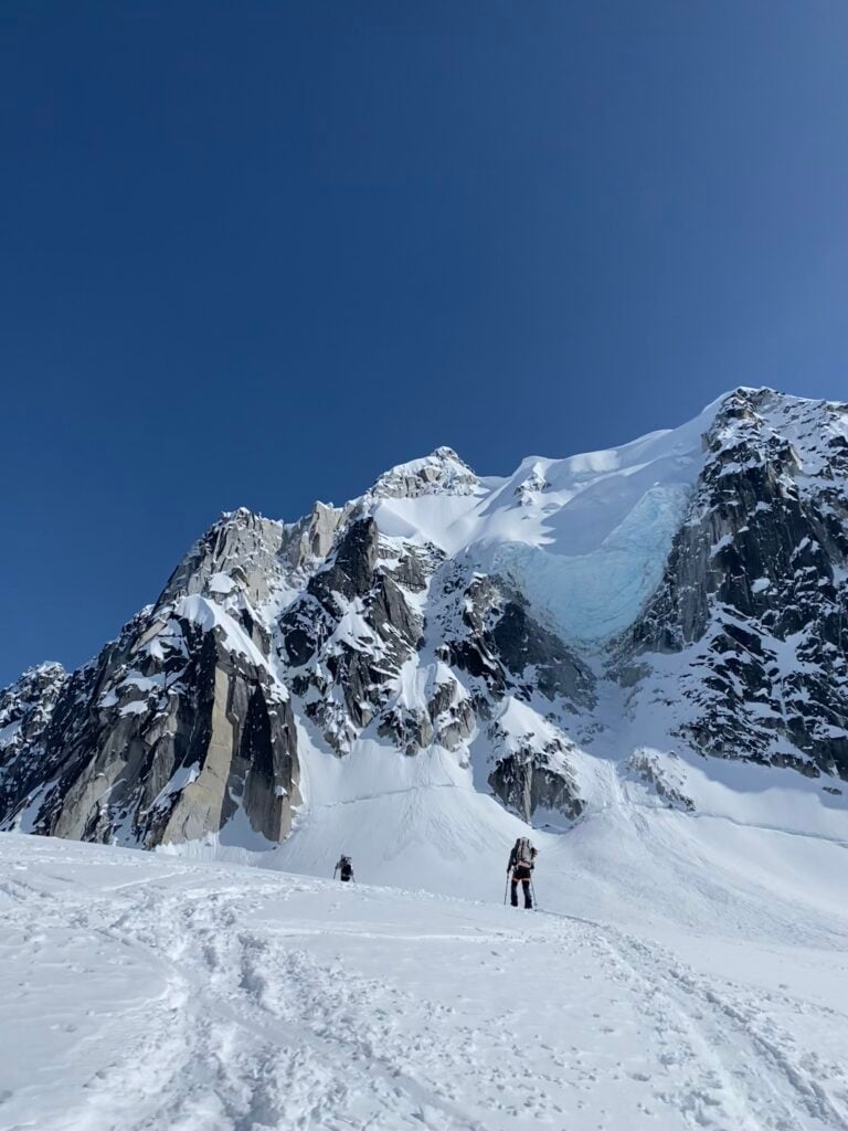 Steep terrain.