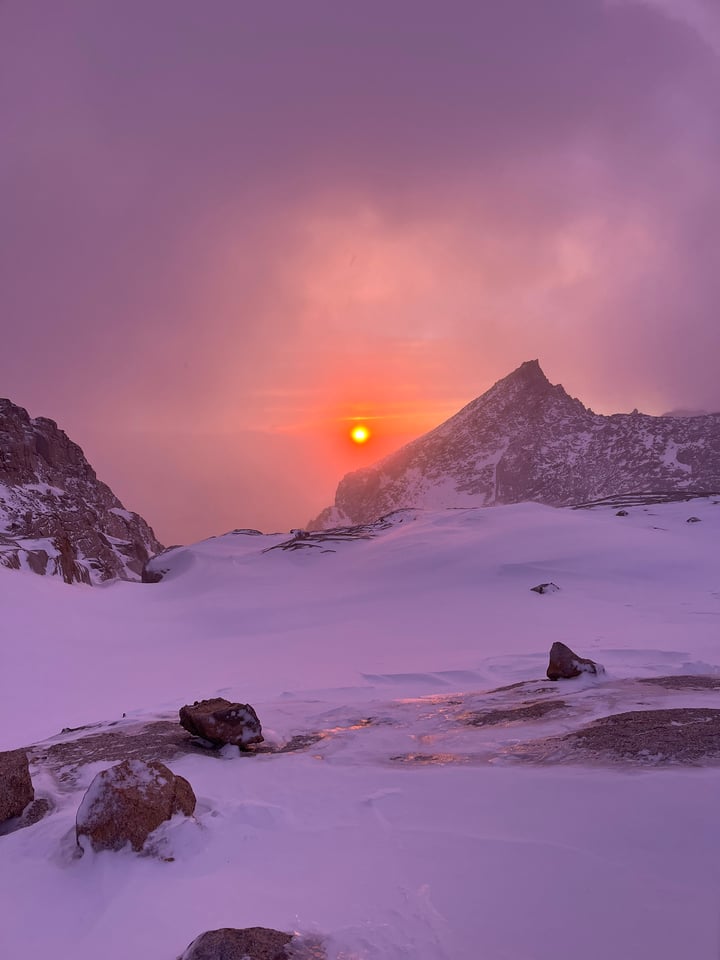 Winter in Whitney Zone