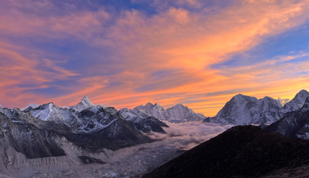 Himalayan sunset Suze Kelly