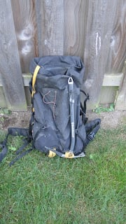 Attaching an Ice Axe to a Pack 2 IMG 0462