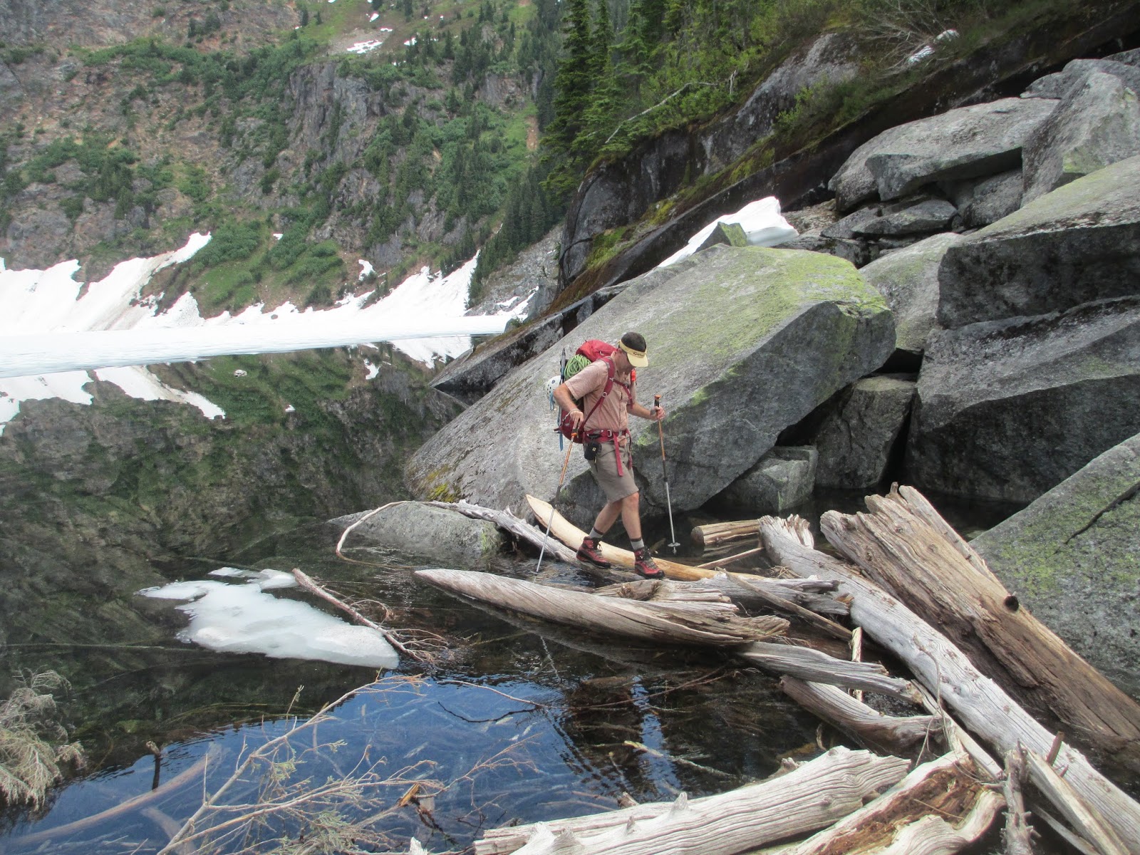 Route Profile: Mt Triumph - Northeast Ridge (5.6, III+) 1 IMG 0601