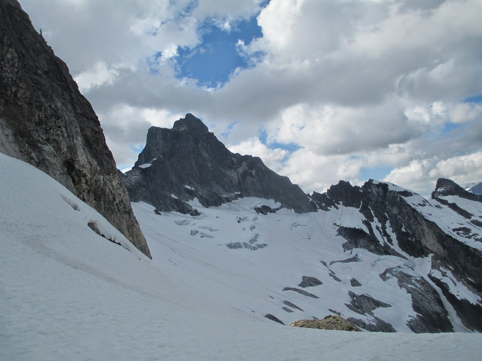 Route Profile: Mt Triumph - Northeast Ridge (5.6, III+) 10 IMG 0625
