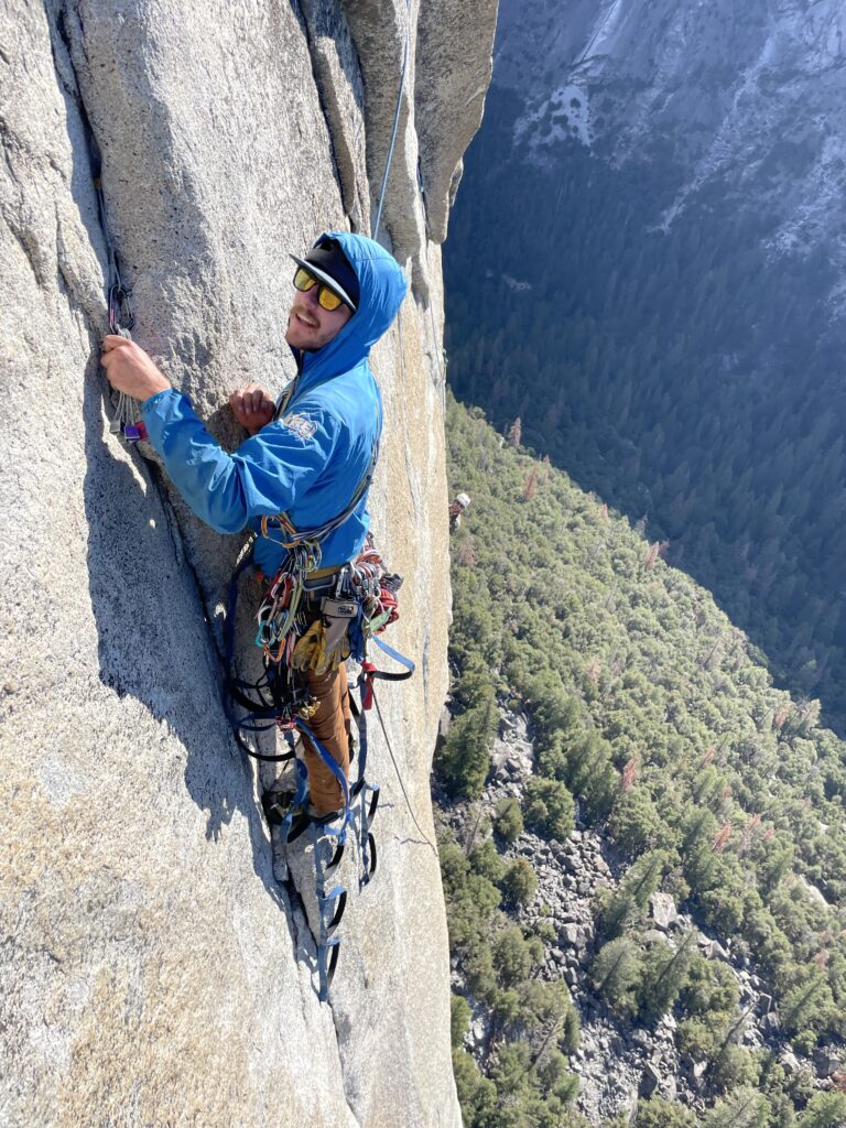 Climbing in Yosemite Valley
