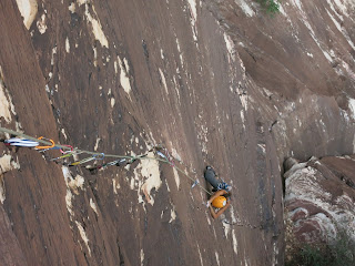 Route Profile: Bloodline (5.11a, II+) 4 IMG 2395