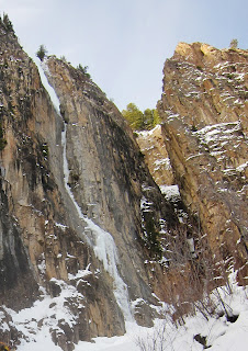 Climbing the Ames Ice Hose 1 Ice Hose