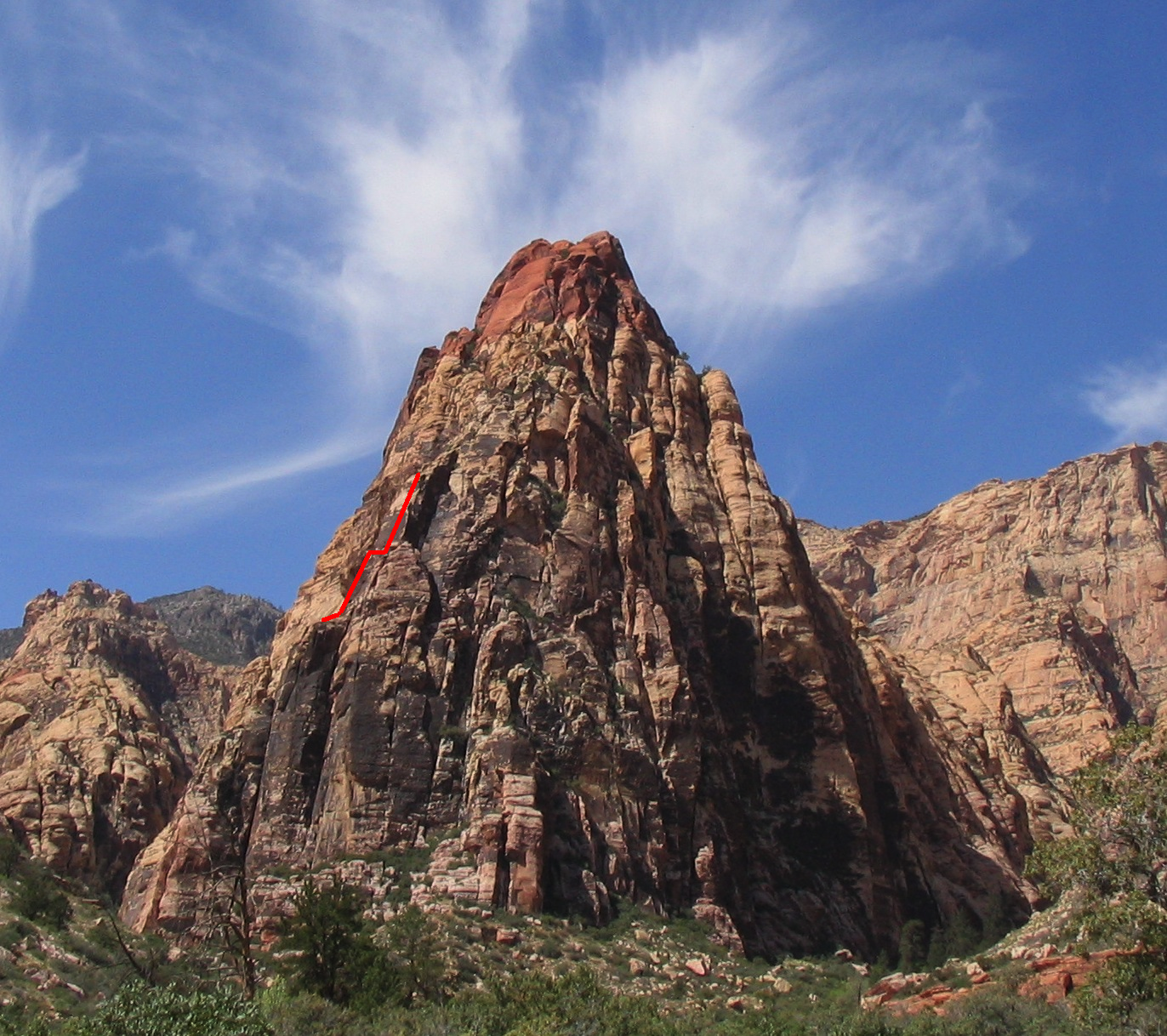 Route Profile: Cat in the Hat, 5.6+, II+ 1 Mescalito