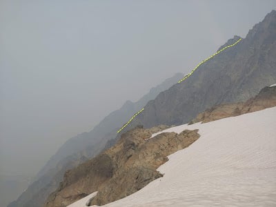NW Rib from top of FC