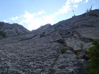 First Ascent: Wright-Pond Route 5 P8280293