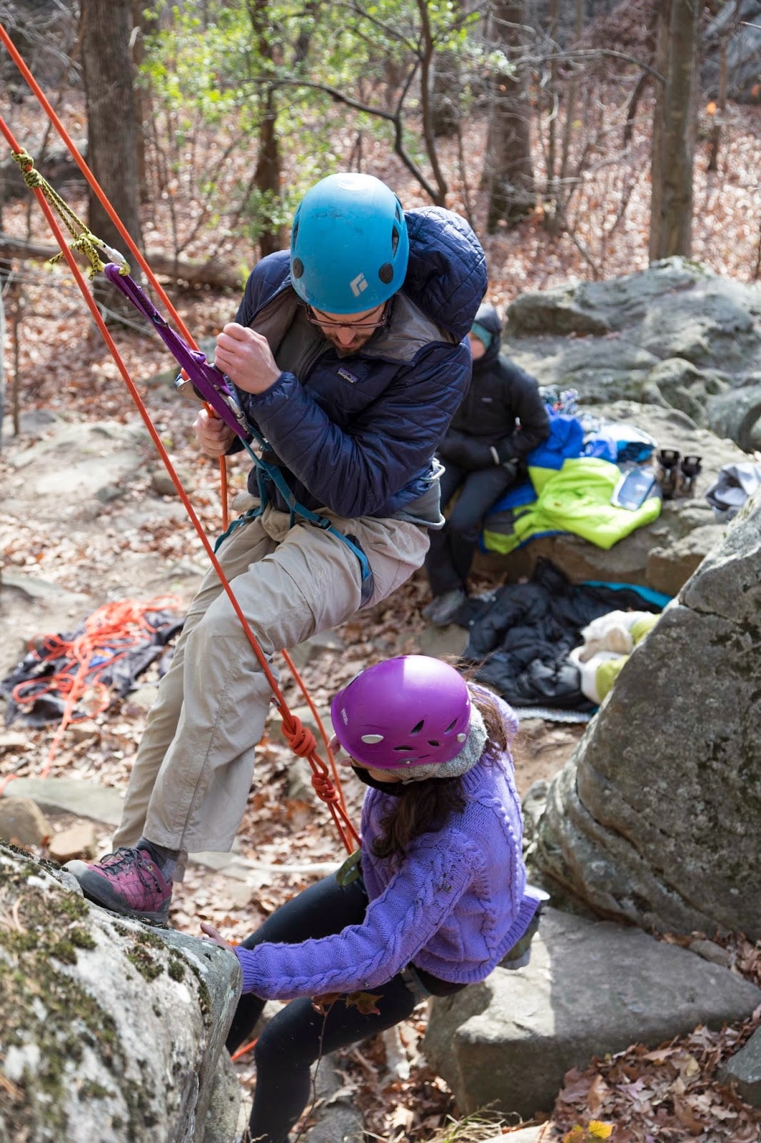 Counter Ascending a Rope to Perform a Climber Pick-Off 1 Pic 1