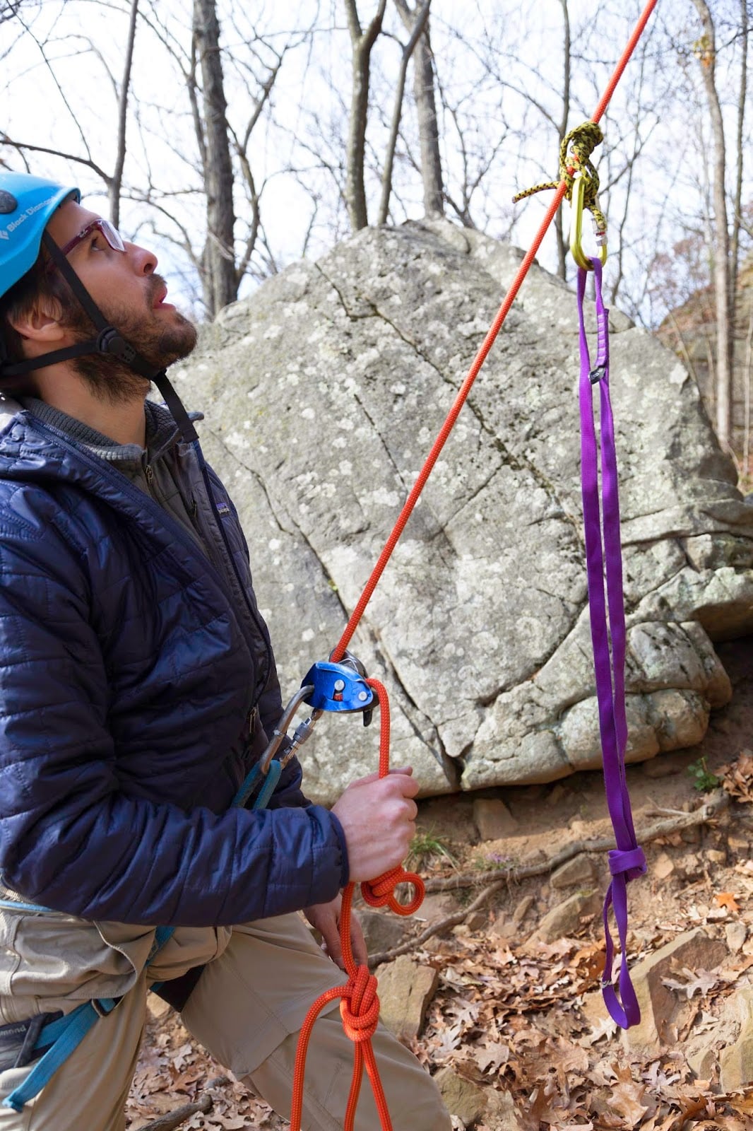 Counter Ascending a Rope to Perform a Climber Pick-Off 8 Pic 10