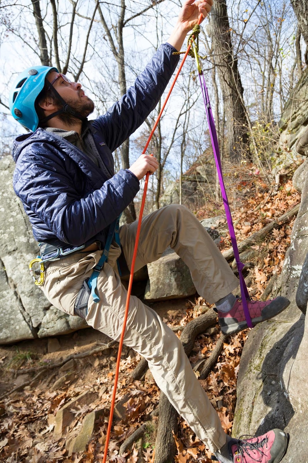 Counter Ascending a Rope to Perform a Climber Pick-Off 9 Pic 11