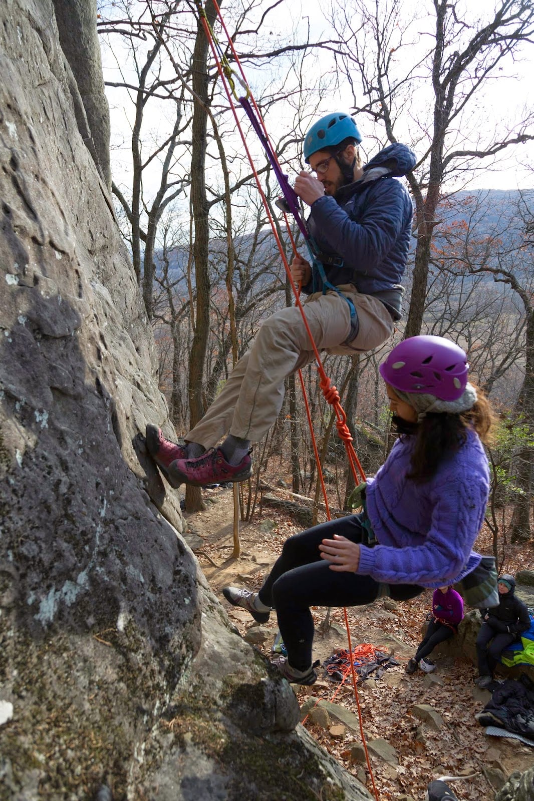 Counter Ascending a Rope to Perform a Climber Pick-Off 12 Pic 14