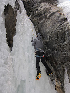 Photo Essay: Climbing in the Ouray Ice Park 2 Practice Steep
